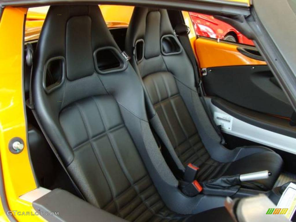 Black Interior 2008 Lotus Elise SC Supercharged Photo #7719028