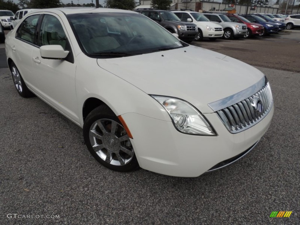 White Platinum Metallic Tri-Coat 2010 Mercury Milan V6 Premier Exterior Photo #77190780