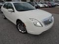 White Platinum Metallic Tri-Coat 2010 Mercury Milan V6 Premier Exterior