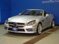 2012 Iridium Silver Metallic Mercedes-Benz SLK 350 Roadster  photo #3