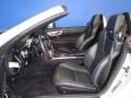 2012 Mercedes-Benz SLK Black Interior Front Seat Photo