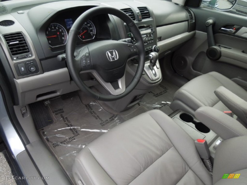 2011 CR-V EX-L - Glacier Blue Metallic / Gray photo #29