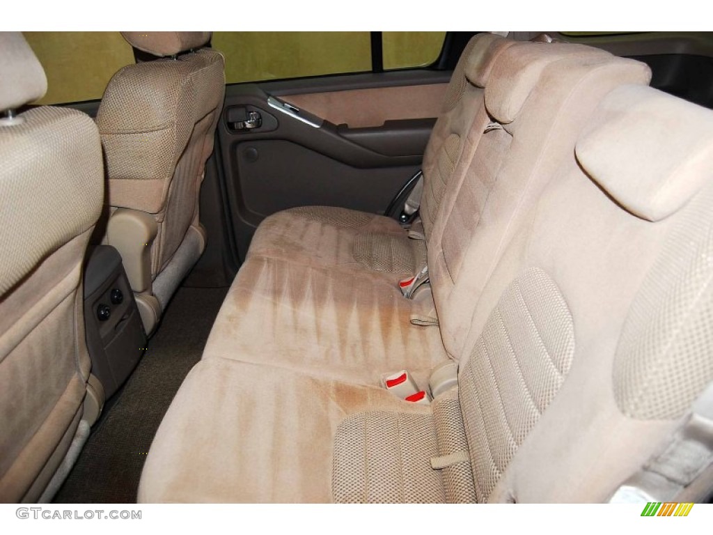2008 Nissan Pathfinder SE 4x4 Rear Seat Photo #77191849