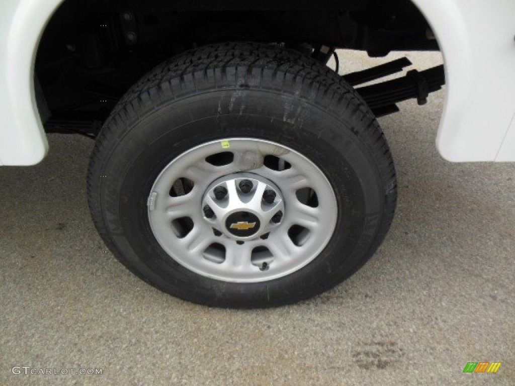 2013 Chevrolet Silverado 3500HD WT Regular Cab 4x4 Utility Truck Wheel Photo #77192322