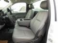 Dark Titanium Front Seat Photo for 2013 Chevrolet Silverado 3500HD #77192438