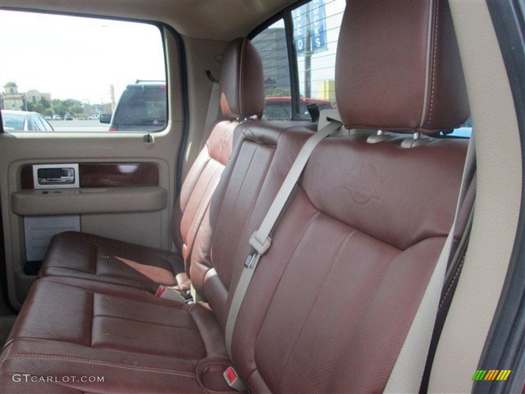 2010 F150 King Ranch SuperCrew 4x4 - Royal Red Metallic / Chapparal Leather photo #14