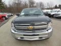 2013 Black Chevrolet Silverado 1500 LS Crew Cab 4x4  photo #3