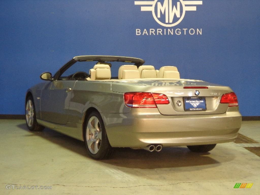 2009 3 Series 328i Convertible - Platinum Bronze Metallic / Cream Beige Dakota Leather photo #10