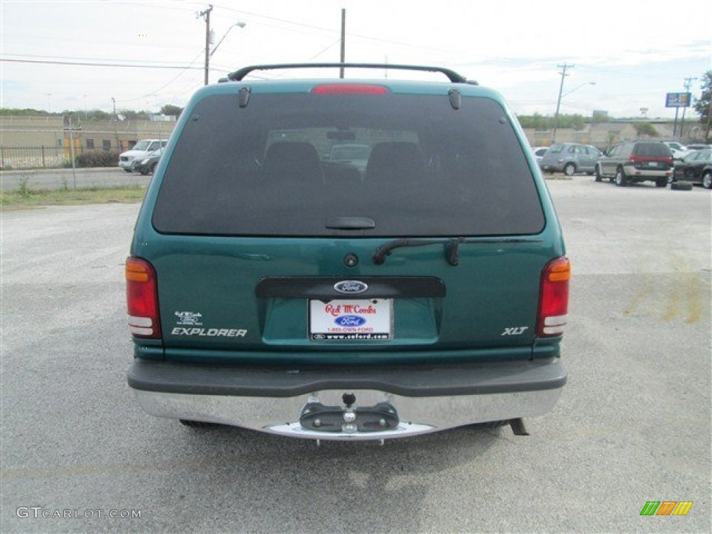 1998 Explorer XLT - Pacific Green Metallic / Medium Prairie Tan photo #5