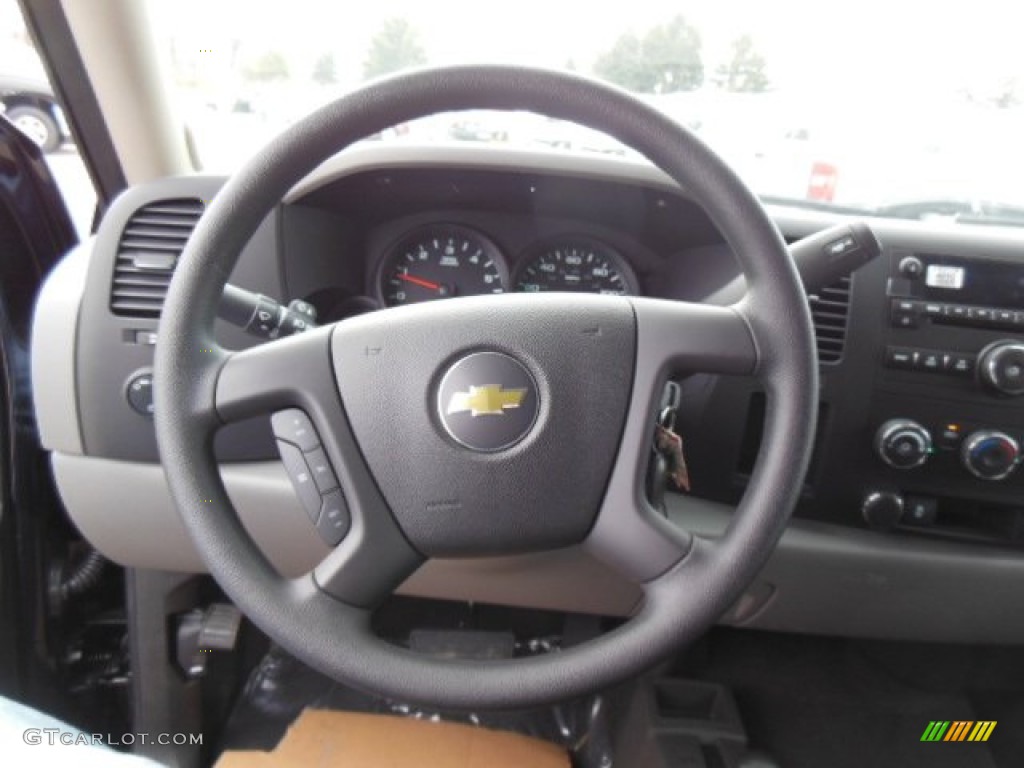 2013 Silverado 1500 LS Crew Cab 4x4 - Black / Dark Titanium photo #18