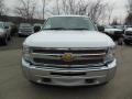 2012 Summit White Chevrolet Silverado 1500 LS Crew Cab 4x4  photo #3