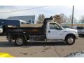 Oxford White - F550 Super Duty XL Crew Cab Dump Truck Photo No. 6
