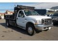 Oxford White - F550 Super Duty XL Crew Cab Dump Truck Photo No. 7