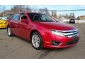 Red Candy Metallic 2012 Ford Fusion SEL Exterior