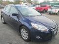 2012 Kona Blue Metallic Ford Focus SE Sedan  photo #1