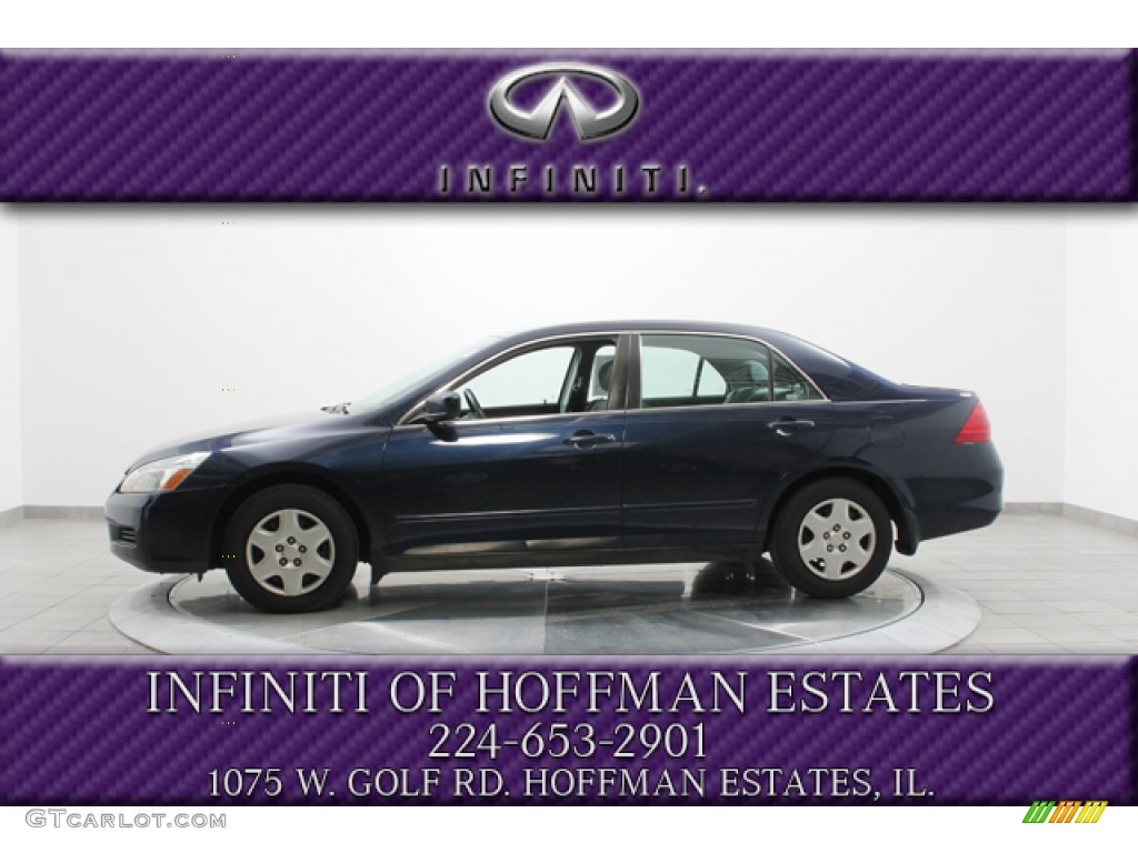 2006 Accord LX Sedan - Royal Blue Pearl / Gray photo #2