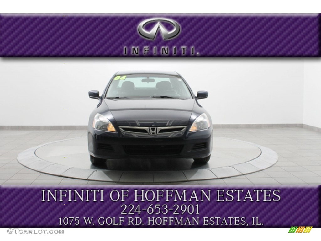 2006 Accord LX Sedan - Royal Blue Pearl / Gray photo #3