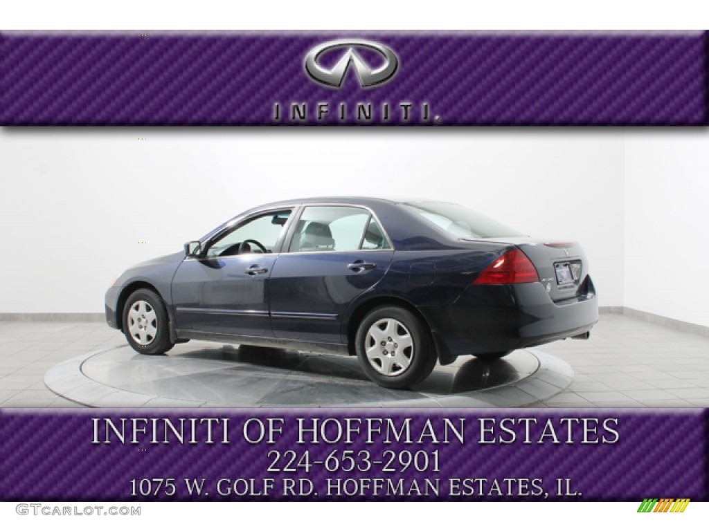 2006 Accord LX Sedan - Royal Blue Pearl / Gray photo #5