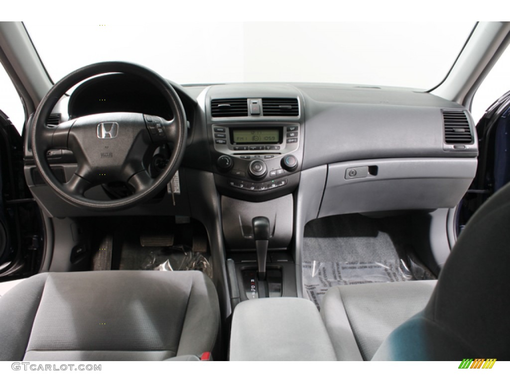 2006 Accord LX Sedan - Royal Blue Pearl / Gray photo #6