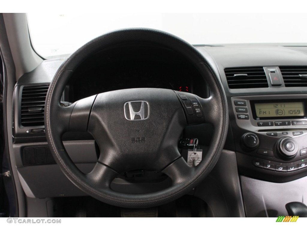 2006 Accord LX Sedan - Royal Blue Pearl / Gray photo #7