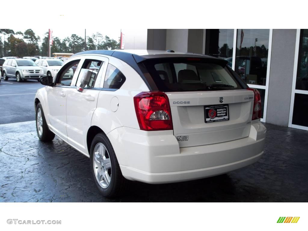 2009 Caliber SXT - Stone White / Pastel Pebble Beige photo #2
