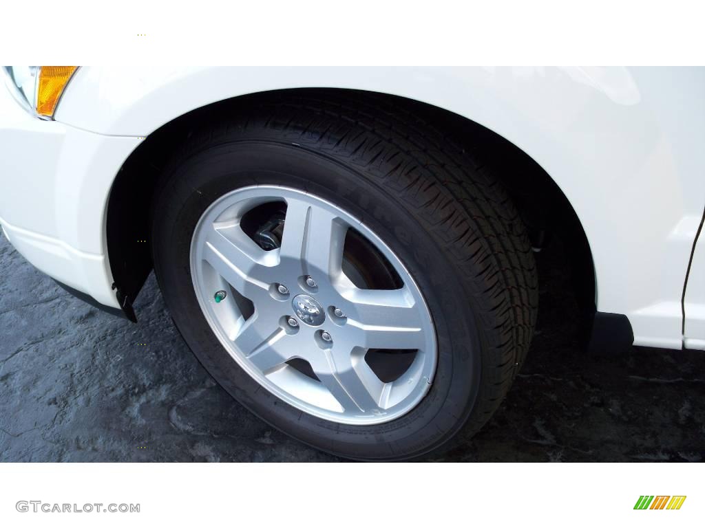 2009 Caliber SXT - Stone White / Pastel Pebble Beige photo #3