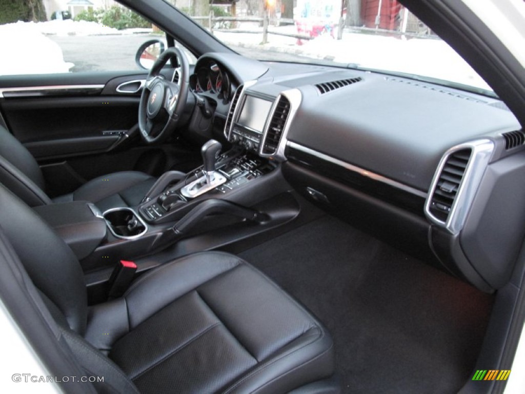 Black Interior 2012 Porsche Cayenne Standard Cayenne Model Photo #77197844