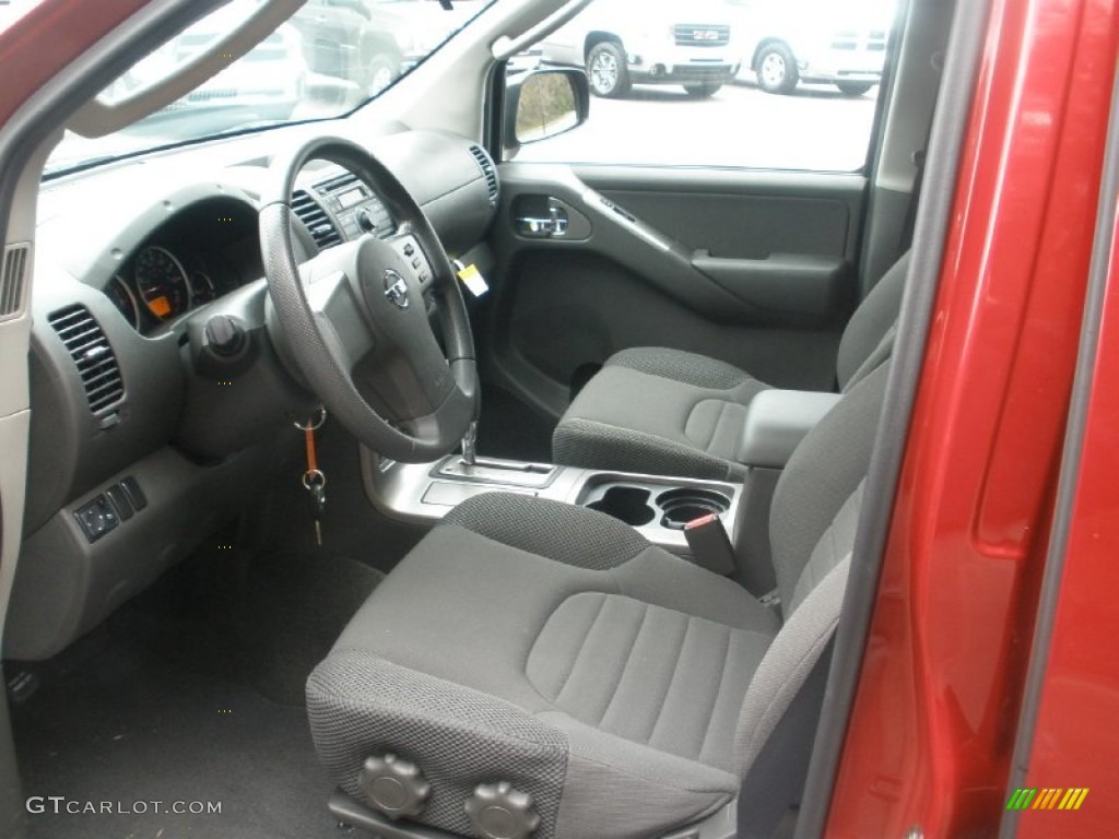 Graphite Interior 2012 Nissan Pathfinder S Photo #77199200