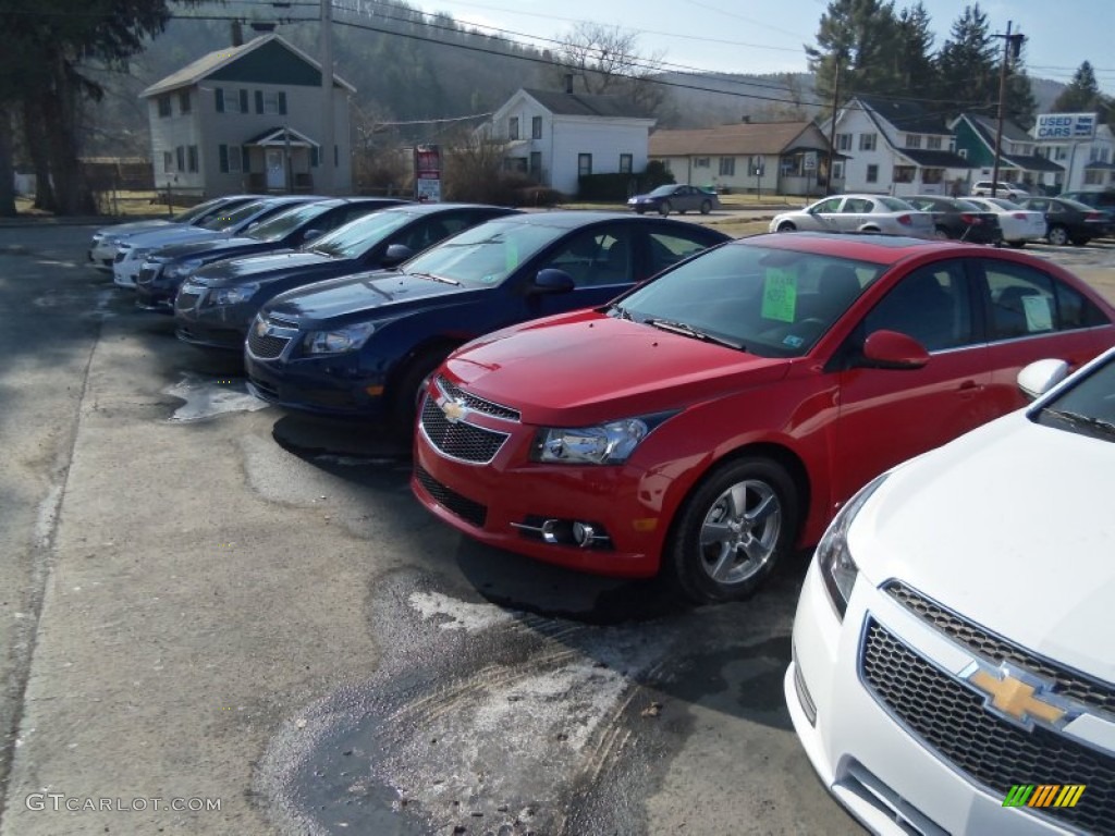 2013 Cruze LT/RS - Victory Red / Jet Black/Sport Red photo #25