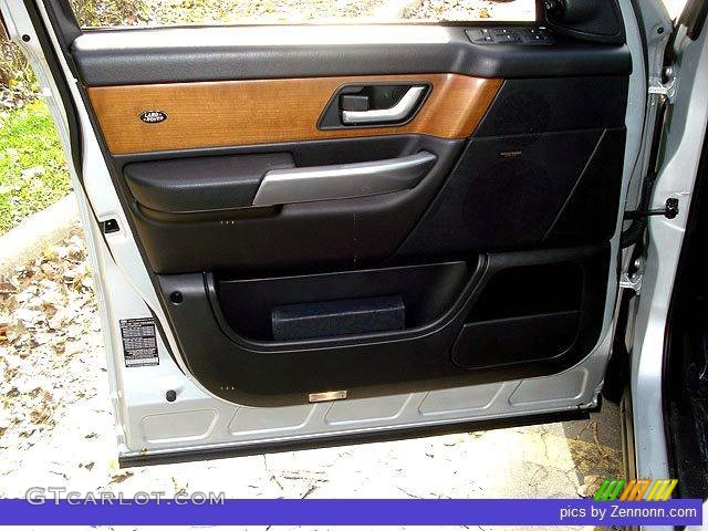 2006 Range Rover Sport Supercharged - Zambezi Silver Metallic / Ebony Black photo #14