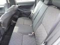 2009 Pontiac Vibe Ebony Interior Rear Seat Photo