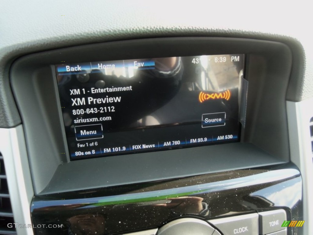 2013 Cruze LT - Blue Topaz Metallic / Medium Titanium photo #17
