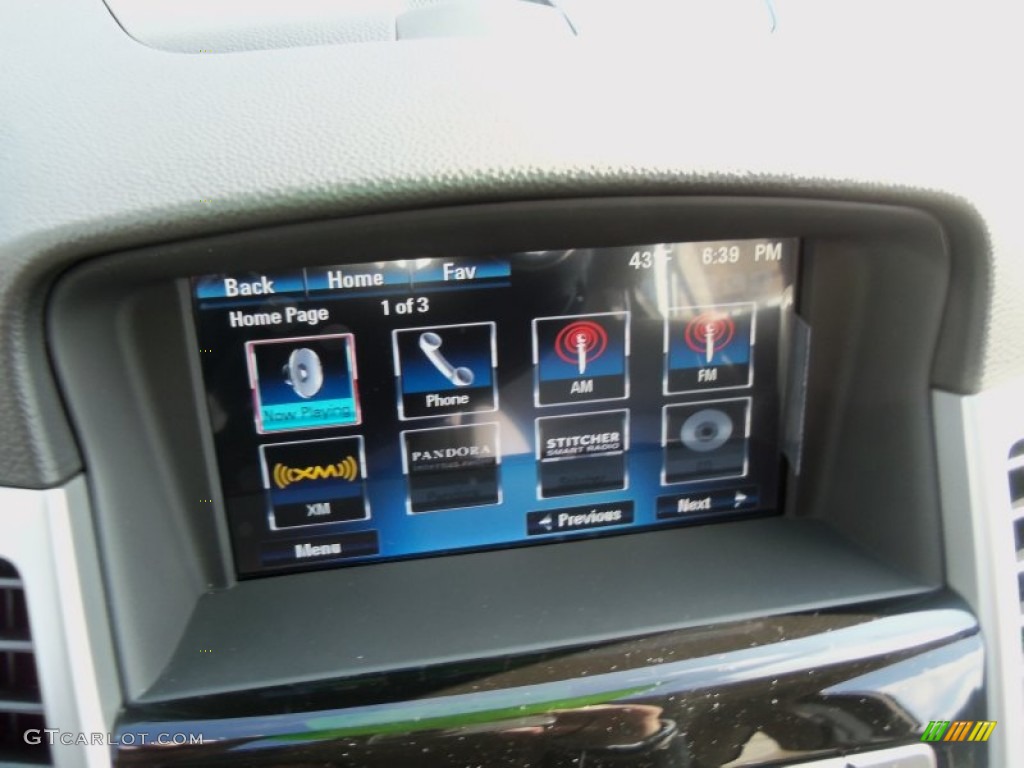 2013 Cruze LT - Blue Topaz Metallic / Medium Titanium photo #18