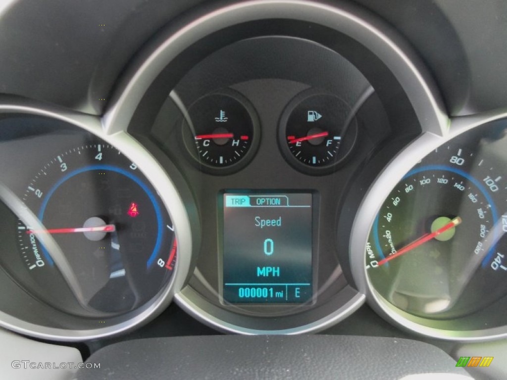 2013 Chevrolet Cruze LT Gauges Photo #77200065