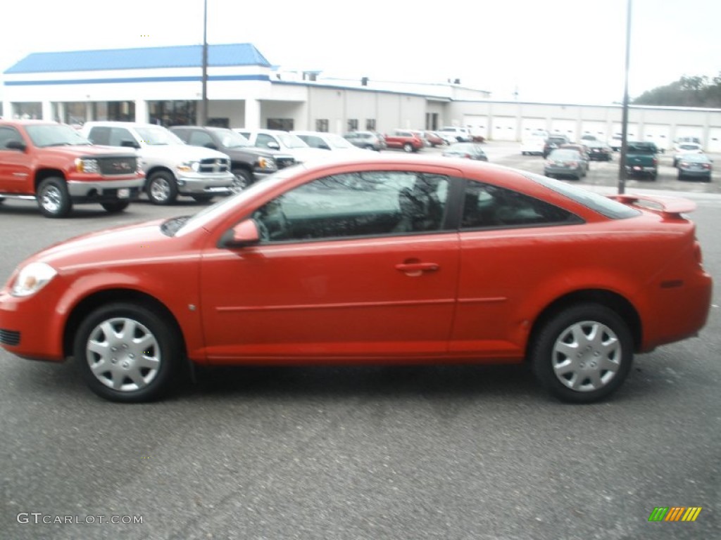 2007 Cobalt LT Coupe - Victory Red / Ebony photo #12