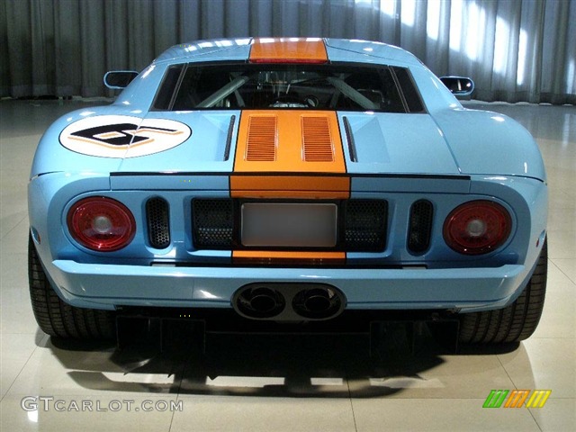 Blue/Orange 2006 Ford GT Heritage Exterior Photo #77202