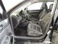 Anthracite 2009 Volkswagen Jetta Wolfsburg Edition Sedan Interior Color