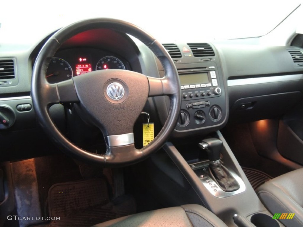 2009 Volkswagen Jetta Wolfsburg Edition Sedan Anthracite Dashboard Photo #77201389