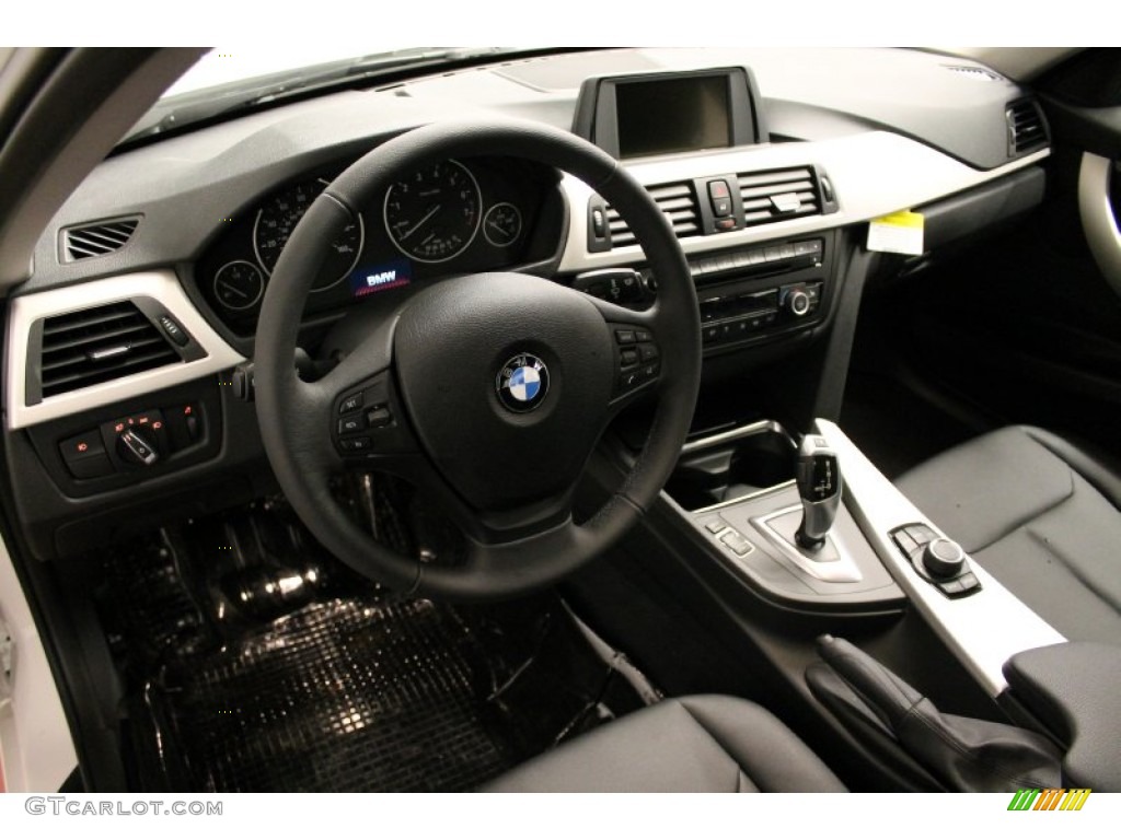 2013 3 Series 328i xDrive Sedan - Alpine White / Black photo #8