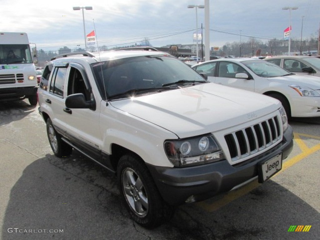Stone White 2004 Jeep Grand Cherokee Columbia Edition 4x4 Exterior Photo #77203750