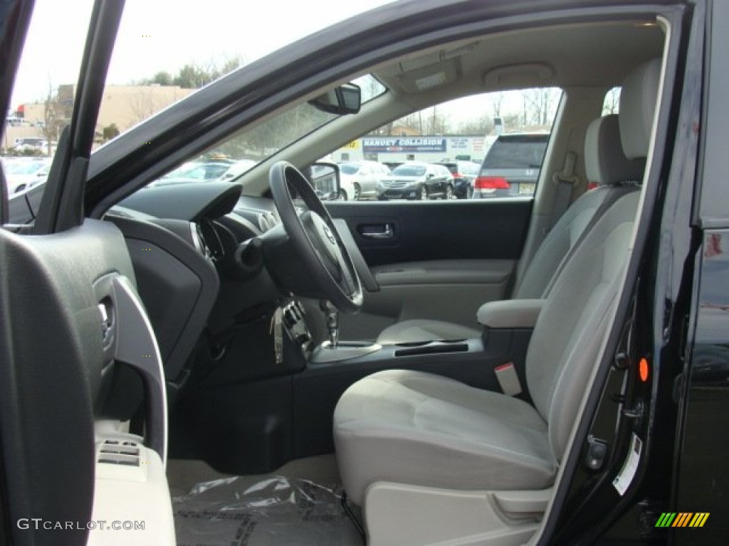2010 Rogue S AWD 360 Value Package - Wicked Black / Gray photo #11