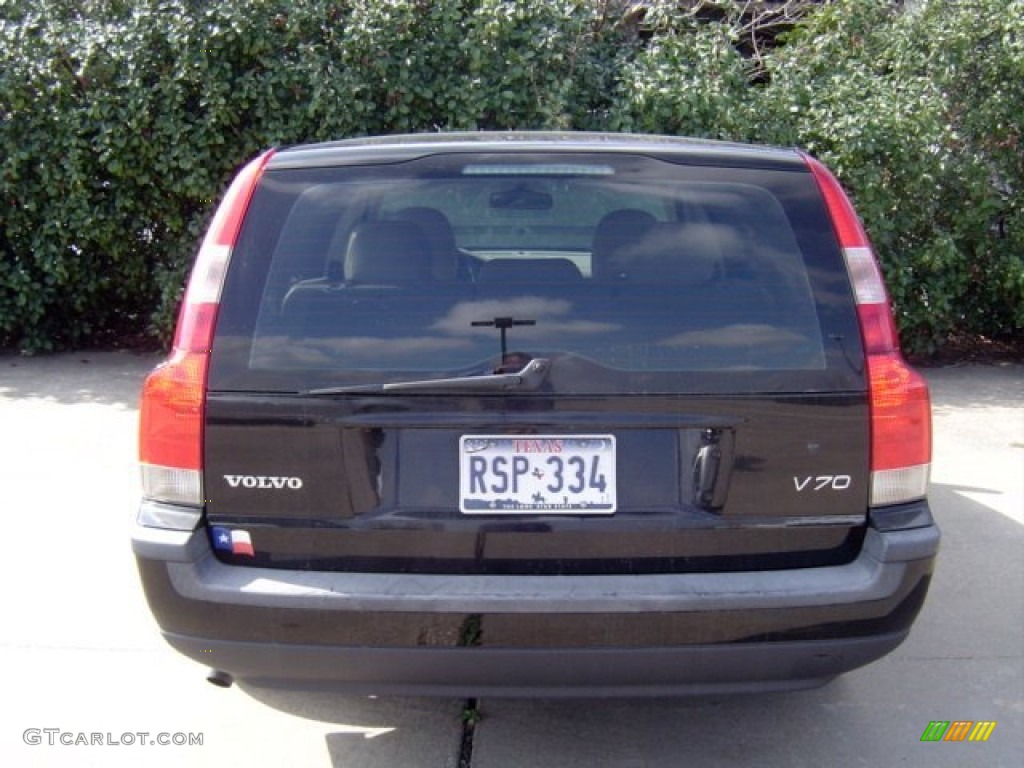 2002 V70 2.4 Wagon - Black / Taupe/Light Taupe photo #2