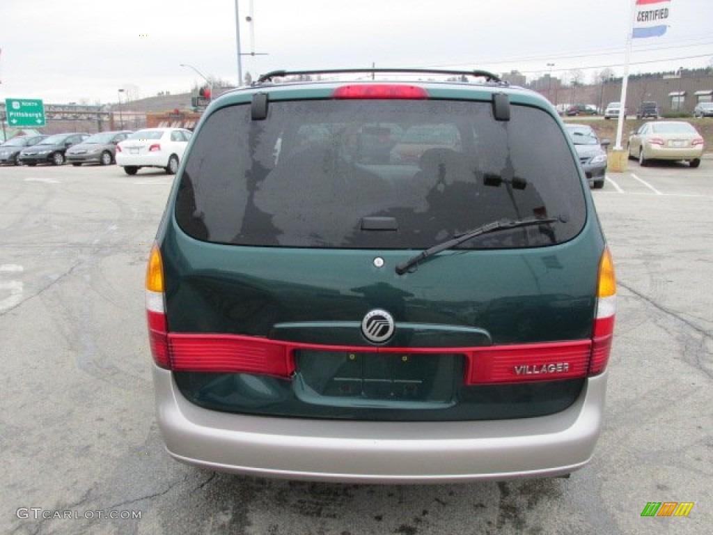 2002 Villager Estate - Deep Jewel Green Metallic / Golden Mink photo #7