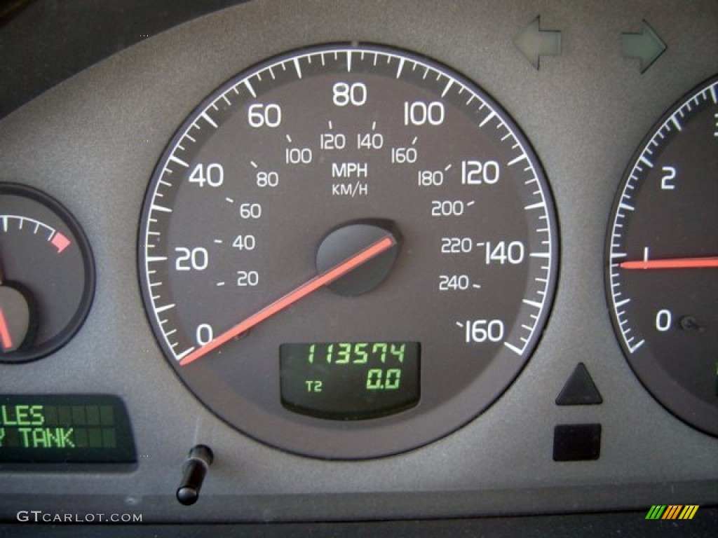 2002 V70 2.4 Wagon - Black / Taupe/Light Taupe photo #15