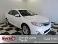 2013 Super White Toyota Camry Hybrid XLE  photo #1