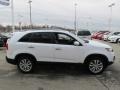 2011 Snow White Pearl Kia Sorento EX V6 AWD  photo #8