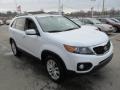 2011 Snow White Pearl Kia Sorento EX V6 AWD  photo #9