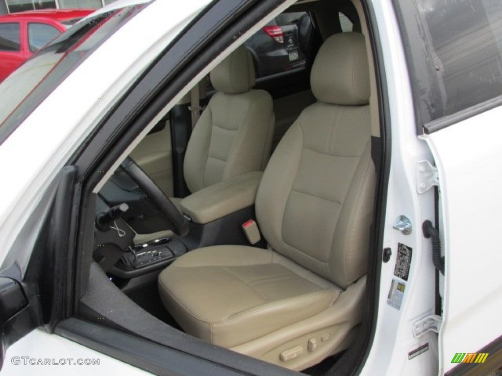 2011 Sorento EX V6 AWD - Snow White Pearl / Beige photo #12