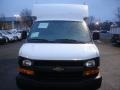 2013 Summit White Chevrolet Express Cutaway 3500 Utility Van  photo #2