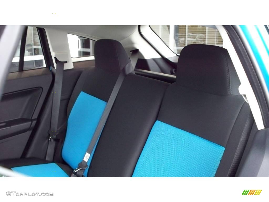 2009 Caliber SXT - Surf Blue Pearl / Dark Slate Gray/Blue photo #6